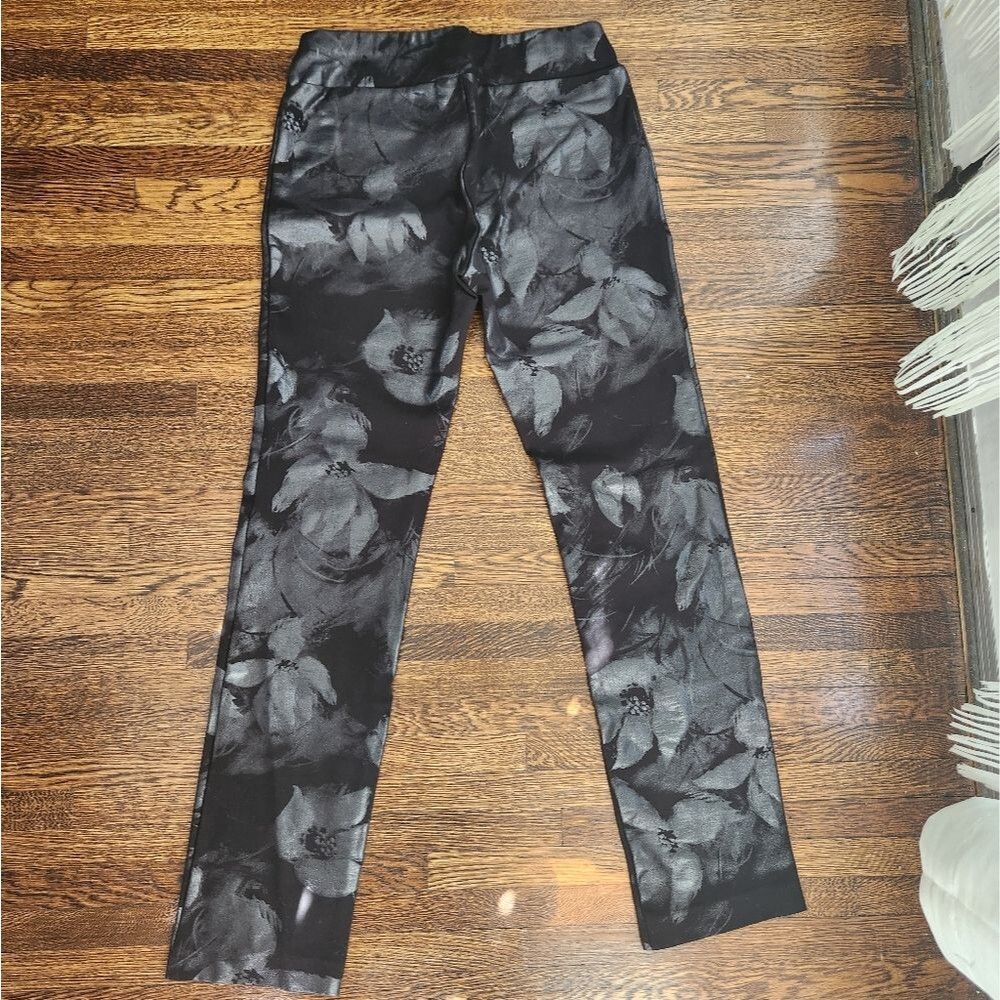 Insight Athletic Leggings Floral Foil Printed Womens 6 - Picture 5 of 10